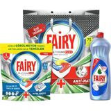 Fairy Platinum Plus Ramazan Bereketi Paketi (108’li Fairy Platinum Plus Bulaşık Makine Deterjanı Tablet + Fairy Platinum Hijyen 1000ml Sıvı Bulaşık Deterjanı)