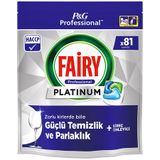 Fairy Platinum Tablet Bulaşık Makinesi Deterjanı 81'li