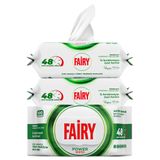 Fairy Power Wipes Aktif Oksijen Yüzey Temizlik Havlusu 100 Yaprak 3 Adet | Beyaz Sabun | Beyaz Sirke & Karbonat | 48 Saat Temizlik Etkili | İz Bırakmayan Formül