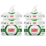 Fairy Power Wipes Aktif Oksijen Yüzey Temizlik Havlusu 100 Yaprak 6 Adet | Beyaz Sabun | Beyaz Sirke & Karbonat | 48 Saat Temizlik Etkili | İz Bırakmayan Formül