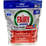 Fairy Professional Platinum Plus Bulaşık Tableti 59'lu - Kısa Programda Etkili T 5'li Avantaj Paketi - 5 Adet