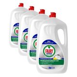 Fairy Profesyonel Sıvı Bulaşık Deterjanı Elde Yıkama Limon Kokulu 2.5 L, Pack of 1 (4 paketi)