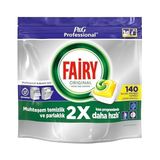 Fairy Proffesional Hepsi Bir Arada Bulaşık Makinesi Deterjanı Limon Kokulu Kapsül 140 Yıkama