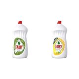 Fairy Sıvı Bulaşık Deterjanı Elma Kokulu, 1500 ml & Fairy Ultra Hızlı Sıvı Bulaşık Deterjanı Limon ve Misket Limonu, 1500 ml