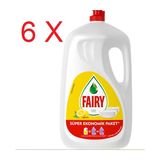 Fairy Sıvı Bulaşık Deterjanı Limon Kokulu 2,6 lt x 6