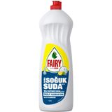 Fairy Soğuk Suda Etkili Limon 1 lt Sıvı Bulaşık Deterjanı (2 adet)