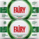 Fairy Yüzey Temizlik Havlusu 100 Yaprak Aktif Oksijen - Beyaz Sirke - Karbonat (2 Li Set) 200 Yaprak