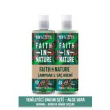 Faith In Nature Aloe Vera %99 Doğal Yenileyici Şampuan Saç Kremi