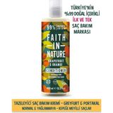Faith In Nature Grapefruit Orange 400 ml Tazeleyici Saç Bakım Kremi
