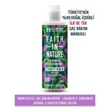 Faith In Nature Lavanta&Sardunya Normal&Kuruya Dönük Saçlar İçin %99 Doğal Rahatlatıcı Saç Bakım Kremi