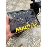 Fake Taxi 3D Motor Plakalık Takmatik Pleksi