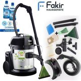 Fakir 1600W Yüksek Performanslı Islak & Kuru Halı Koltuk Yıkama Makinesi ve 2 lt Halı Şampuanı - Inox