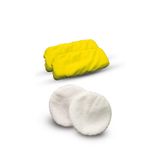 Fakir 2 Adet Beyaz 2 Adet Sarı Yedek Buharlı Temizleyici Paspas Bezi Fakir Atmos Ve Pocket İçin Uyumlu