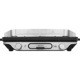 Fakir BBQ DUO 2200 Watt Döküm Plaka Elektrikli Izgara Gri Renk ile Sağlıklı Pişirme Deneyimi