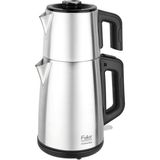 Fakir Chailand Maxi Çay Makinesi 1.4 L Paslanmaz Çelik Gri Renk Modern Tasarım