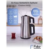 Fakir Chailand Maxi XXL 2 L Çelik Çay Makinesi gri