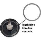 Fakir Dynamic Blender İçin Plastik Bıçak Contası 1 Parça Yedek Parça Dayanıklı Tasarım