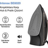 Fakir Intense Buharlı Ütü Güç Kireç Önleyici Sistem 3200W Güç Otomatik Kapanma Damlama Önleyici Sistem - Siyah