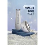 Fakir İyo Günlük Işıltı Paketi-Fakir Iyo Trio Rf Facial Care+Ultrasonic Wave Face Cleanser - Gri