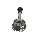 Fakir Lucca Blender Için Parçalayıcı Metal Ayak Siyah 4 Bıçaklı