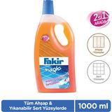 Fakir Magic 2'si 1 Arada Ahşap ve Sert Yüzey Temizleyici 1L