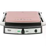 Fakir N Joy 1800 W Tost Makinesi Açık Pembe Renk Alüminyum Plaka ve Çift Taraflı Izgara Özelliği