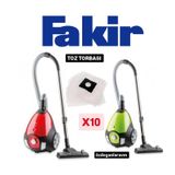 Fakir Pretty Elektrik Süpürgesi Sentetik Toz Torbası 10 Adet