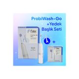 Fakir ProbiWash Go 2in1 Elektrikli Diş Fırçası-Ağız Duşu/İkisi Bir Teknoloji + YEDEK BAŞLIK SETİ