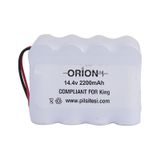 Fakir RCT144 Turbo Uyumlu Orion 14.4V 2200 mAh Şarjlı Süpürge Pili (544600198)