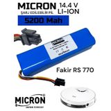 Fakir Rs 770 Robot Uyumlu Süpürge Pili Paketi 5200mah Lityum Iyon