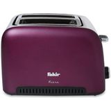 Fakir Rubra Violet 980 W 6 Programlı 2 Dilim Hazneli Ekmek Kızartma Makınesi Mor