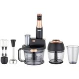 Fakir Speed Çoklu Blender Seti 1000 W Güç ve 900 ml Kapasite ile Fonksiyonel Kullanım Black & Copper