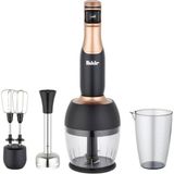 Fakir Speed Lucca Blender Seti 1000 W Güç, 900 ml Kapasite, Şık Siyah ve Gri Renk ile