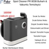 Fakir Spot Cleaner Pr 8038 Buharlı & Vakumlu Temizleyici + Xiaomi Baskül Hediye - Füme