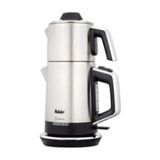 Fakir Temper Çay Makinesi Gümüş Renk Paslanmaz Çelik 0,5 Lt Demlik Kapasitesi ile Ergonomik Kullanım