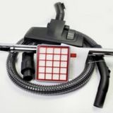 Fakir Veyron Turbo Elek. Süpürge Uyumlu Muadil Set, Çelik Tel Hortum,Başlık, Çelik Boru,Hepa Filtre