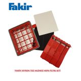 Fakir Veyron Yeni Tip Yıkanabilir Hepa Filtre + Sünger + Keçe Set (102032145) Uyumlu