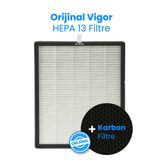Fakir Vigor Plus Hepa 13 Aktif Karbon Filtre