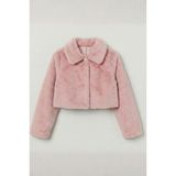falcomini Kız Çocuk Bolero Peluş Ceket İnci Kapamalı 4/13 yaş