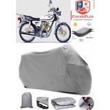 Falcon Leopar 222 Branda Gri Motosiket Brandası Motor Örtüsü Çadır Su Geçirmez Motosiklet Kılıfı Motor Brandası,lastikli,taşıma Torbalı - Arka Çanta UYUMSUZ