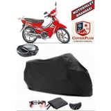 Falcon Magic 50 Branda Siyah Arka Çanta Uyumlu(Topcase) Motosiket Brandası Motor Örtüsü Çadır Su Geçirmez Motosiklet Kılıfı Motor Brandası,lastikli,taşıma Torbalı