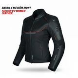 Falcon V2 4 Mevsim Kadın Mont Deri