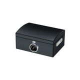 Falconetti RC05 Siyah Karbonfiber 2 Katlı Humidor Puro Kutusu