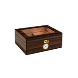 Falconetti RD46 Kahverengi Camlı 2 Katlı Humidor Puro Kutusu