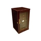 Falconetti Siyah Çekmeceli 7 Katlı Sedir Büyük Humidor Puro Kutusu Rc49