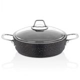 Falez 3006 Black Lıne 26 cm Karnıyarık Tencere