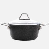 Falez Black Line 20 cm Derin Granit Tencere