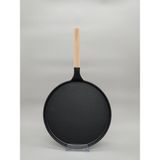 Falez Black Line Siyah 28 cm Krep Tavası