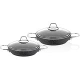 Falez Casa Milano Blackline 18-20 cm 4 Parça Sahan Set