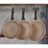 Falez Casa Milano Creamy 22-26-30 cm Tava 3'lü Set